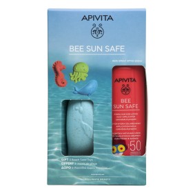 Apivita PROMO Bee Sun Safe Hydra Sun Kids Spray Lotion SPF50 Παιδική Ενυδατική Αντηλιακή Λοσιόν 200ml & ΔΩΡΟ 3 Παιχνίδια Άμμου Παραλίας