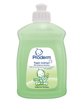 Proderm Υγρό Πιάτων με Πράσινο Σαπούνι Ειδικά Μελετημένο για Παιδιά 500ml