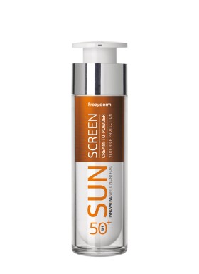 Frezyderm Sun Screen Cream to Powder SPF50+ Αντηλιακή Κρέμα Προσώπου με Αίσθηση Πούδρας 50ml