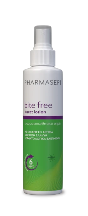Pharmasept Bite Free Insect Max Εντομοαπωθητική Lotion Spray Χωρίς Άρωμα 100ml