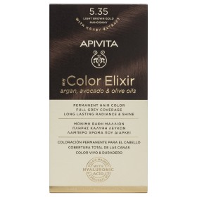 Apivita My Color Elixir No5.35 Καστανό Ανοιχτό - Μελί Μαόνι Κρέμα Βαφή Σε Σωληνάριο 50ml - Ενεργοποιητής Χρώματος 75ml