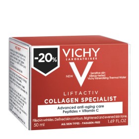 Vichy Liftactiv Collagen Specialist Αντιγηραντική Κρέμα Ημέρας για Όλους τους Τύπους Επιδερμίδας 50ml -20% Έκπτωση