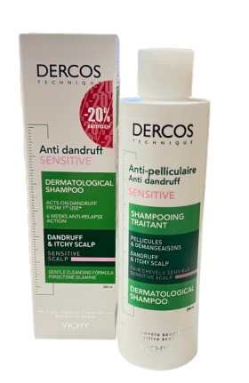 Vichy Dercos Anti Dandruff Shampoo Sensitive Hair Σαμπουάν Κατά της Πιτυρίδας 200ml [-20% Έκπτωση]