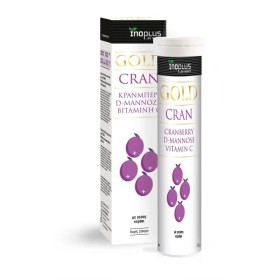 GIFT Ino Plus Gold Cran για το Ουροποιητικό Σύστημα με Γεύση Κεράσι 20 Αναβράζοντα Δισκία