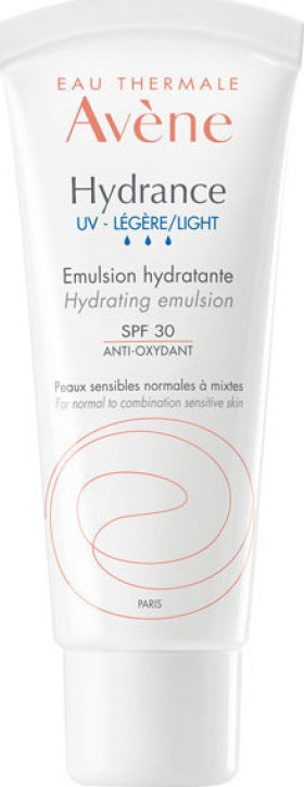 Avene Hydrance Emulsion SPF30 Anti - Ossidante Ενυδατική Αντι - Οξειδωτική Κρέμα Για Κανονικό - Μικτό - Ευαίσθητο Δέρμα 40ml