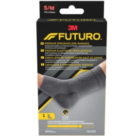 3M Futuro Premium Sprunggelenk-Bandage Επιστραγαλίδα Συμπίεσης Μέγεθος:S/M Γκρι Σκούρο 1 Τεμάχιο [49004]
