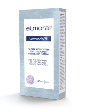 Almora NormoboWELL Αντιμετώπιση των Συμπτωμάτων του Συνδρόμου Ευερέθιστου Εντέρου 30 Δισκία