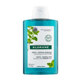 Klorane Shampoo Menthe Aquatique Σαμπουάν Αποτοξίνωσης 200ml