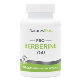 Natures Plus Berberine 750mg Συμπλήρωμα Διατροφής για τα Υγιή Επίπεδα Σακχάρου στο Αίμα 60 Κάψουλες