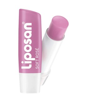 Liposan Soft Rose Ενυδατικό Lip Balm με Απαλό Ροζ Χρώμα 4.8gr