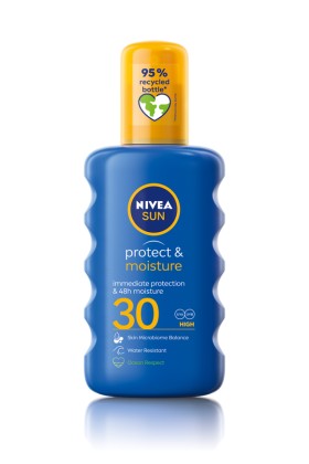 Nivea Sun Protect & Moisture SPF30 Αντηλιακό Ενυδατικό Spray 200ml