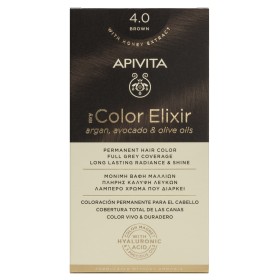 Apivita My Color Elixir No4.0 Καστανό Κρέμα Βαφή Σε Σωληνάριο 50ml - Ενεργοποιητής Χρώματος 75ml