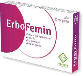 Erbozeta ErboFemin Συμπλήρωμα Διατροφής για την Δυσμηνόρροια 20 Ταμπλέτες