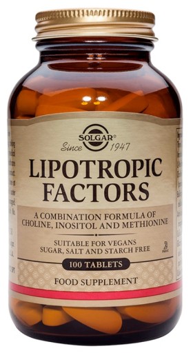 Solgar PROMO Lipotropic Factors Συμπλήρωμα Διατροφής για τον Έλεγχο του Σωματικού Βάρους 2 x 50 Ταμπλέτες - 50% Στη 2η Συσκευασία