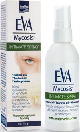Intermed Eva Intima Mycosis Intimate Spray για την Ευαίσθητη Περιοχή Κατά των Μυκητιασικών Λοιμώξεων 100ml