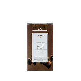 Korres Argan Oil Advanced Colorant Βαφή Μαλλιών 6.0 Ξανθό Σκούρο 50ml