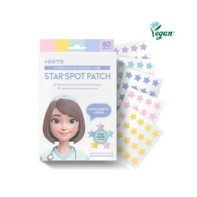 OOTD Star Spot Patch Επιθέματα με Νιασιναμίδη & Ceramide για Γρήγορη Θεραπεία Σπυριών, 80 Αυτοκόλλητα