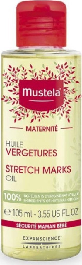 Mustela Maternite Stretch Marks Prevention Oil Λάδι Κατά των Ραγάδων 105ml