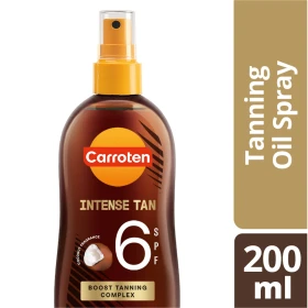 Carroten Oil SPF6 Λάδι Spray Μαυρίσματος με Άρωμα Καρύδας 200ml