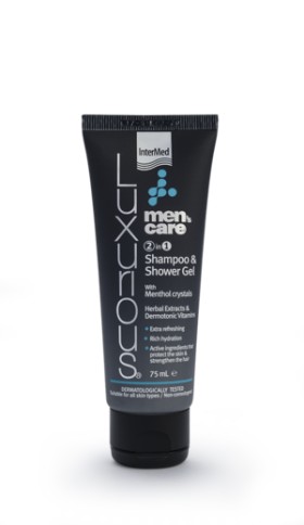 Intermed Luxurious Mens Care 2 in 1 Shampoo & Shower Gel Αφρόλουτρο & Σαμπουάν, 250ml