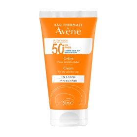 Avene Soins Solaire Cream SPF50+ Αντηλιακή Κρέμα Προσώπου για Ξηρές - Ευαίσθητες Επιδερμίδες 50ml