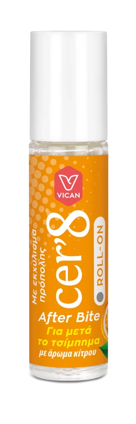 Vican Cer'8 After Bite Roll-On για Μετά το Τσίμπημα Με Εκχύλισμα Πρόπολης 10ml