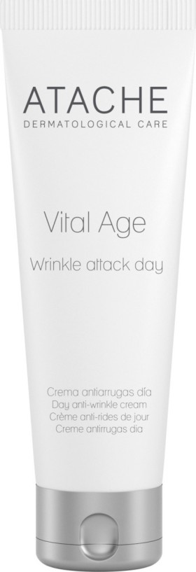 Atache Vital Age Wrinkle Attack Day Cream Εντατική Αντιγηραντική Θεραπεία Προσώπου 50ml