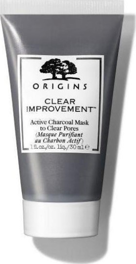 Origins Clear Improvement Active Charcoal Mask to Clear Pores Μάσκα Καθαρισμού Προσώπου με Ενεργό Άνθρακα 30ml