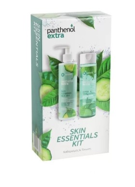 Medisei Panthenol PROMO Extra Face Cleansing Milk 3 in 1 Γαλάκτωμα Καθαρισμού για Πρόσωπο/Μάτια/Χείλη 250ml - Detox Tonic Lotion Τονωτική Λοσιόν Καθαρισμού Προσώπου με AHA 200ml
