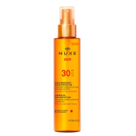 Nuxe Huile Bronzante Sun Tanning Oil for Face - Body SPF30 Λάδι Μαυρίσματος για Πρόσωπο και Σώμα 150ml