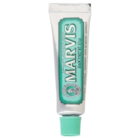 Marvis Classic Strong Mint Toothpaste Οδοντόκρεμα με Γεύση Μέντας για Λεύκανση και Δροσερή Αναπνοή 10ml [Travel Size]