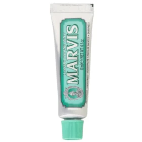 Marvis Classic Strong Mint Toothpaste Οδοντόκρεμα με Γεύση Μέντας για Λεύκανση και Δροσερή Αναπνοή 10ml [Travel Size]