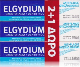 Elgydium PROMO Antiplaque Οδοντόκρεμα Κατά της Πλάκας 3x100ml