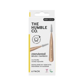 The Humble Co. Bamboo Interdental Brush Size 4 - 0.7mm Yellow Μεσοδόντια Βουρτσάκια Μέγεθος 4 - 0.7mm Κίτρινο 6 Τεμάχια