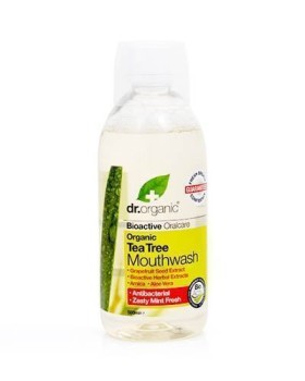 Dr Organic Tea Tree Mouthwash 500ml