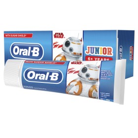 Oral B Junior Star Wars Παιδική Οδοντόκρεμα για 6 Ετών και άνω με Γεύση Μέντα 75ml