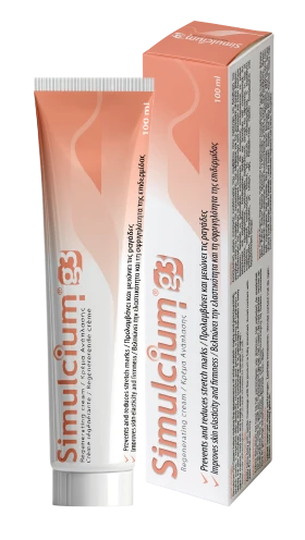 INPA Simulcium G3 Cream Αναπλαστική & Ενυδατική Κρέμα για Πρόληψη & Διόρθωση των Ραγάδων 100ml