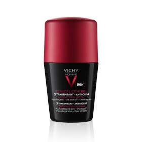 Vichy Homme Deodorant Clinical Control for Sensitive Skin Ανδρικό Αποσμητικό Roll-on 96ωρης Προστασίας 50ml