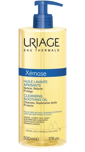 Uriage Xémose Cleansing Oil Καταπραϋντικό Λάδι Καθαρισμού για το Ντους & το Μπάνιο 500ml
