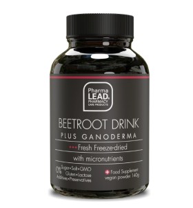 PharmaLead Black Range Beetroot Drink Plus Ganoderma για Βελτίωση της Αντοχής 140gr