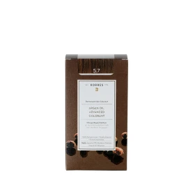Korres Argan Oil Advanced Colorant Βαφή Μαλλιών 5.7 Σοκολατί 50ml