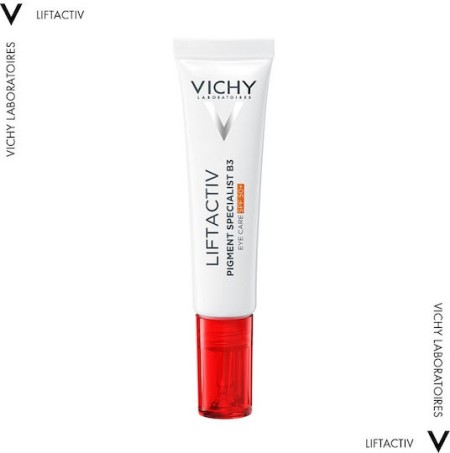 Vichy Liftactiv Pigment Specialist B3 Κρέμα Ματιών SPF50+ Διορθώνει & Προλαμβάνει τις Ρυτίδες &