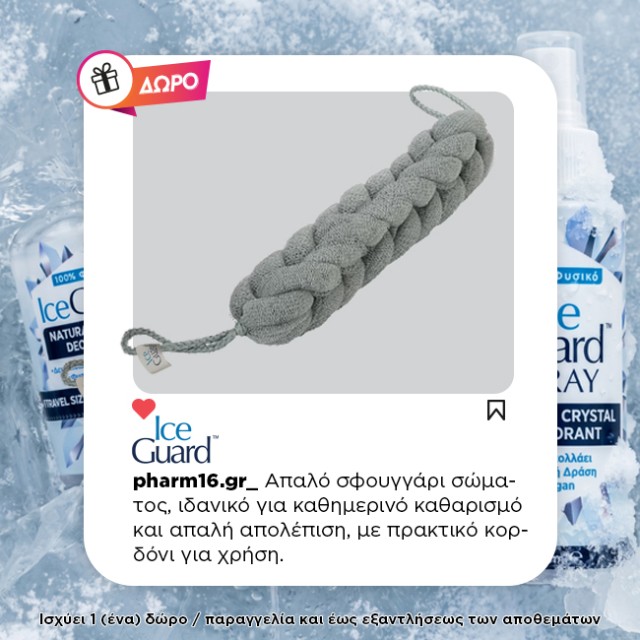 Με αγορά 2 Ice Guard Δώρο σφουγγάρι