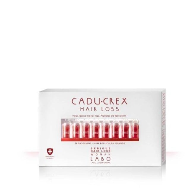 Labo Caducrex Serious Woman 20 Αμπούλες (Αγωγή Για Γυναίκες Με Προχωρημένη Τριχόπτωση)