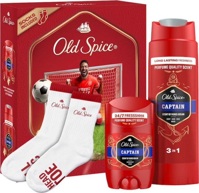 Old Spice Xmas PROMO Footballer Captain Deo Stick Ανδρικό Αποσμητικό 2 … Old Spice Xmas PROMO Footballer Captain Deo Stick Ανδρικό Αποσμητικό 2 …