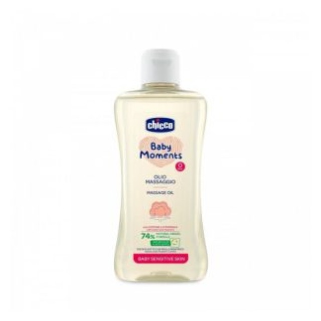 Chicco Baby Moments Massage Oil Λάδι για Μασάζ 0m+ 200ml