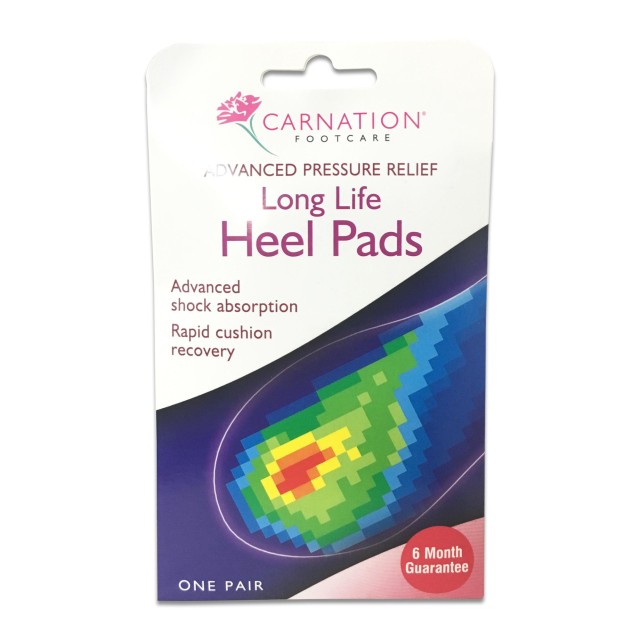 Vican Carnation Advanced Pressure Relief Heel Αυτοκόλλητοι Πάτοι Για Την Απορρόφηση Κραδασμών Για Την Φτέρνα 1 Τεμάχιο