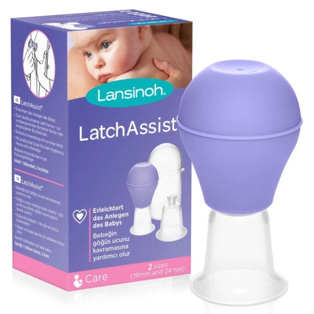 Lansinoh Latch Assist Διαμορφωτής Θηλών με 2 Μεγέθη Χοάνης, 1 Τεμάχιο Lansinoh Latch Assist Διαμορφωτής Θηλών με 2 Μεγέθη Χοάνης, 1 Τεμάχιο