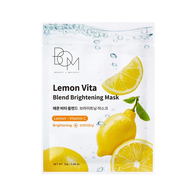 Beauty Of Majesty Lemon Vita Blend Brightening Mask Μάσκα Προσώπου για &hellip;
