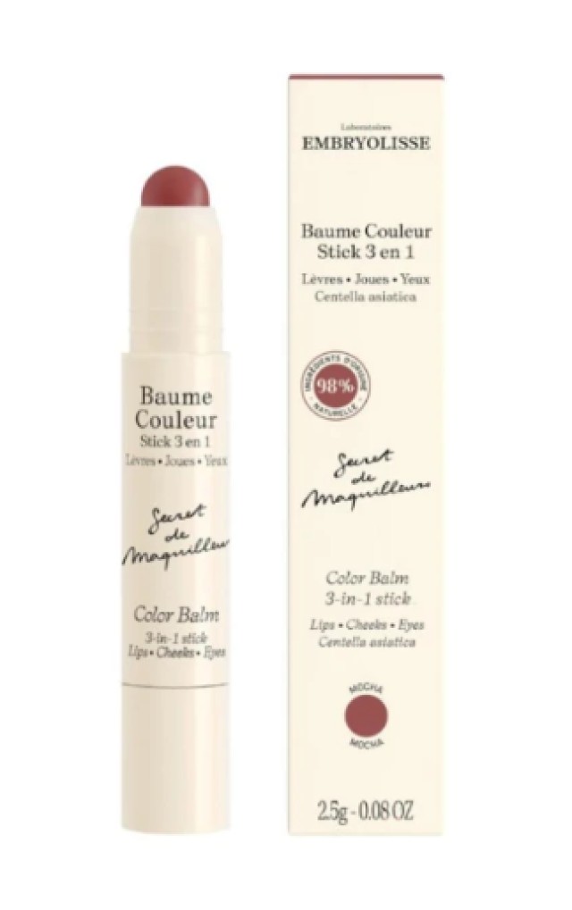 Embryolisse. Color Balm 3 in 1 Stick Mocha Πολυχρηστικό Στικ Προσώπου &hellip;